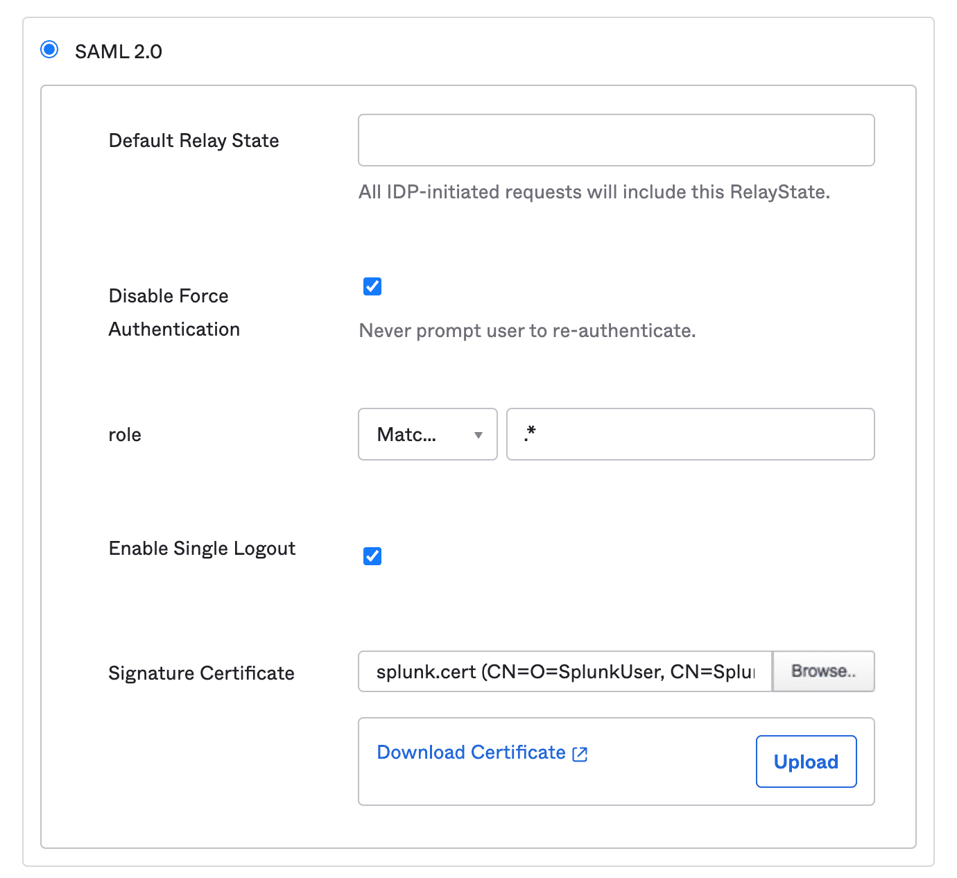 Configuring splunk in okta somerford associates