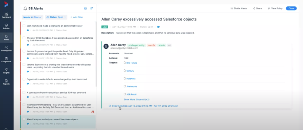 Securing Salesforce with Varonis - Somerford Associates