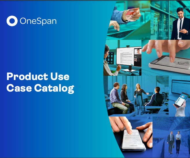 OneSpan Product Use Case Catalog eBook