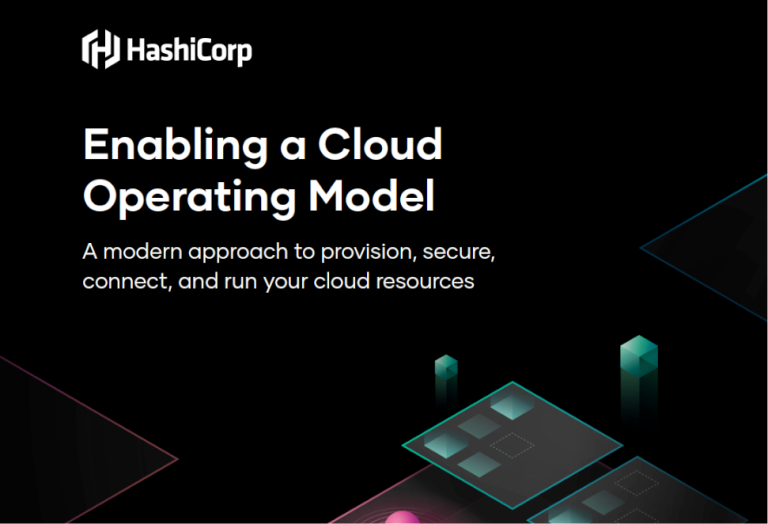 hashicorp cloud operating model datasheet thumbnail