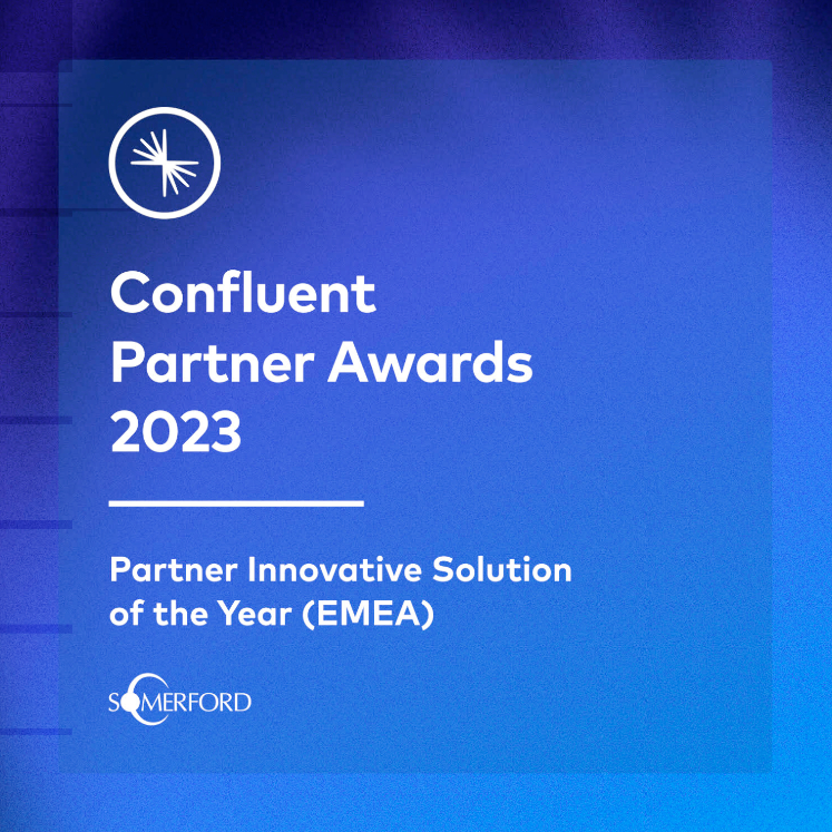 Confluent Partner Awards Somerford Winner Banner