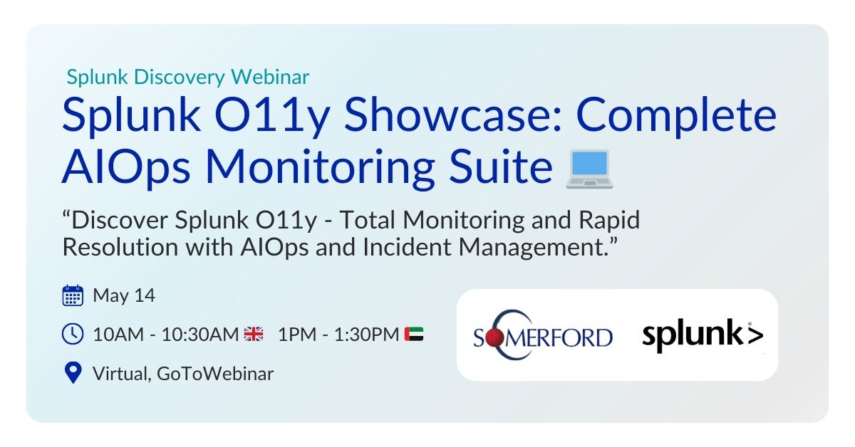 Splunk O11y Cloud Showcase: Total Monitoring and Rapid Resolution with ...