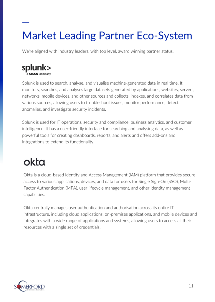 Market Leading Partner Eco-System